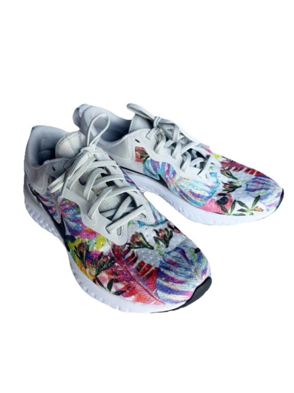 Nike Women’s Sz 10.5 Odyssey React GPX RS Hawaiian Print Floral Sneakers AV3521